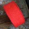 Cinto de Banana Isolado Vermelho Carro Modificado Resistente a Alta Temperatura Tubo de Escape Envolto Pano Algodão Isolado de Fibra de Vidro Cabeça Queimada