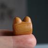 Fábrica de atacado contas de barril de gato de sândalo artesanais faça você mesmo texto contas de jogo acessórios corrente de celular chaveiro bolsa pingente