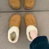 Zapatos Birkenstock de suela gruesa de dos vías para mujer 2026 nuevo estilo invierno con felpa añadida zapatos de mujer retro sin cordones zapatos de algodón para nieve