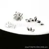 Jiangtitanium F136 Aleación de Titanio Joyería Cabeza Hueso de Pescado Hoja Transfronteriza G23 Cuerpo de Aleación de Titanio Joyería para Piercings Pendientes