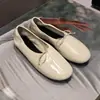 Zapatos de Ballet de Suela Blanda para Mujer 2026 Nuevos Mocasines Planos Retro Franceses de Punta Redonda para Ponerse Fácil