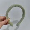 Nueva Diadema de Pelo de Conejo Transfronteriza para Otoño e Invierno, Adecuada para Lavarse la Cara, Maquillaje y Peinados de Moda, Pinza para el Pelo de Diadema Alta