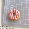 Brinquedo de Comida Simulada Acessórios de Rosquinha Peças DIY, Decoração de Capa de Celular com Cola de Chantilly Pingente de Chaveiro Materiais Artesanais