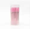 Cepillo de Pestañas de Varilla de Cristal Embotellado Transfronterizo, Peine para Cejas Desechable Embotellado, Cepillo Espiral, Cepillo de Pestañas Colorido, Herramienta de Cepillo para Cejas