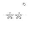 F136 brincos de titânio Daisy em forma de flor, pinos, liga de titânio G23, piercing corporal, joias, pregos de osso de orelha