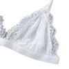 Sujetador de encaje estilo francés de verano con copa triangular ultrafina, ropa interior para mujer sin aros de acero, ropa interior sexy Pure Desire