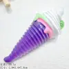 Grande Brinquedo de Comida Artificial Casquinha de Sorvete DIY Cola de Creme Joias de Resina Acessórios para Cabelo Corrente de Celular Pingente Material