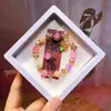 Pulsera de esmalte de color para niños con dibujos animados al por mayor caja de regalo linda pulsera dulce joyería de Yiwu