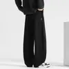 Pantalones de hombre de Tencel Lyocell, Pantalones Curvos de Otoño, Pantalones Deportivos para Hombre, Pantalones de Chándal para Hombre, Pantalones Largos Casuales Rectos de Primavera y Otoño