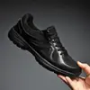 Zapatos Deportivos para Hombre Primavera Comercio Exterior al por Mayor Ligeros que Aumentan la Altura Cómodos Zapatos para Correr Verano Nuevo Moda Simple Transpirables Zapatos para Hombre
