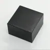 Caja de Relojes Cuadrada de Imitación de Cuero con Patrón de Lichi y Tapa abatible, Caja de Regalo, Empaque de Lujo para Relojes, Caja Decorativa de Almacenamiento para Relojes