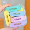 Caja de Pinzas de Agarre Pequeñas de Colores para Niña Flor Doble Cara Pinza Lateral Pinza para Flequillo Pinza Mini para Bebé Pinza de Princesa