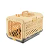 Transportadora de Gato para Viajes Transfronterizos, Transportadora Plegable para Mascotas para Perros y Gatos, Jaula para Gatos de Almacenamiento Portátil, Cápsula Espacial