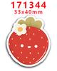 Parche de resina acrílica con lazo, adorables pegatinas decorativas para refrigerador, PR130357, 2023
