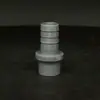 Conector de manguera flexible de PVC, conector recto de pagoda UPVC, enchufe de oxigenación de plástico flexible y rígido de conexión rápida de paso directo.