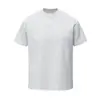 2026 Comercio Exterior Verano Alta Calidad Doble Capa 270g Peso Pesado Estilo High Street Americano Patchwork Marca de Moda Camiseta de Cuello Redondo Manga Corta para Hombre