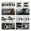 23 piezas de modificación para Crown adecuadas para Toyota SportCross ceja de lluvia para retrovisor manija de salida de aire de la consola central muñequera de puerta Y