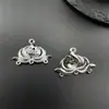 Acessórios DIY de Liga para Pendurar Contas, Conectar Pulseiras, Materiais para Joias de Grampo de Cabelo Multi-Estilo, Contas para Pendurar com Múltiplos Furos, Três Furos