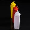 Botella para Condimentos, Botella Exprimidora, Botella Exprimidora de Plástico para Ketchup de Ensalada, Botella para Salsa BBQ, Aceitera, Botella para Condimentos, Uso Doméstico en la Cocina