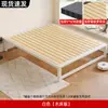 Cama de Hierro Forjado Cama Doble 1.8m Cama con Estructura de Hierro Forjado Engrosada y Reforzada Cama Individual 1.5m Cama de Hierro sin Mesita de Noche Cama Tatami