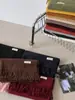 Jiangzuo Novo Tamanho Grande Cor Versátil Imitação de Caxemira Cor Sólida Cachecol Universal para Casal com Franjas Xale Quente 899