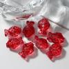 Nuevas Cuentas de Vidrio Pez Pequeño Iridiscentes con Agujero para Ensartar, Cuentas Sueltas para Pulseras, Collares, Aretes, Colgantes y Accesorios de Joyería DIY