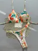 2026 Nuevo Bikini Floral de Comercio Exterior Europeo y Americano Sexy sin Espalda Estilo Resort Traje de Baño de Dos Piezas para Mujer Venta al por Mayor
