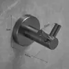 Toallero de baño de acero inoxidable 304, toallero de pared para baño, barra de almacenamiento para inodoro