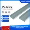 Perfil de liga de alumínio personalizado pia horizontal suporte fotovoltaico trilho de guia de liga de alumínio Sunshine Room galpão pia horizontal