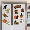Pegatinas para Coche de Crucero de Halloween, Pegatinas Magnéticas, Pegatinas Decorativas de Dibujos Animados, Pegatinas para Fiesta, Pegatinas Festivas, Pegatinas de Fiesta para Refrigerador