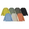 Camiseta de Manga Larga Casual Americana para Hombre para Ciclismo al Aire Libre, Nuevo Modelo Otoño 2026 con Diseño de Costuras, Top de Moda y Versátil para Hombre