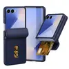 Adequado para Samsung Galaxy Z Flip8 com Slot para Cartão Embutido no Eixo Central, Zflip6/ Capa Protetora Dobrável com 30% de Desconto