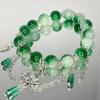 Pulsera Versátil Retro Simple DIY Pulsera de Impresión Estilo Nicho Alto Valor Estético Pulsera Estilo Antiguo Joyería Unisex para Mujeres