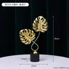 Ornamentos de Resina Dourados Acessíveis de Luxo, Sala de Estar de Casa, Gabinete de TV, Gabinete de Vinho, Decorações para Quarto de Modelo, Artesanato e Mobiliário