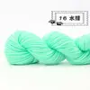 Fio Acrílico Jiangnan Puro Médio Espesso Lã Fio Acrílico Artesanal Crochê Chinelos Almofada Chapéu Super Macio 48g