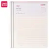 [Deli 2] [1 Paquete] Deli 3428 Papel Borrador Oficina Escritura 16K 20 Hojas Papelería Doble Raya