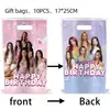 Decoraciones para Fiesta de Cumpleaños K-Pop Temática de Grupo Femenino Katseye Transfronterizo Platos de Papel Vasos de Papel Globos Banners Cubiertos