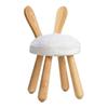 Mesa de estudo infantil em madeira maciça, conjunto de mesa e cadeira para jardim de infância, escrivaninha pequena para uso doméstico, ideal para pintura e educação infantil, com tema de lua e amendoim.