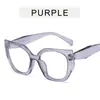 Gafas de Sol Poligonales Ojo de Gato Populares en Internet Moda Callejera Fotografía Sentido Avanzado Gafas de Sol Estilo Europeo y Americano Personalidad Marco Grande Gafas de Sol Modernas
