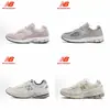 Putian Alta Versión Serie NB2002RA Rojo Vino Unisex Casual Retro Deportes Profesionales Running Lento Zapatos de Papá