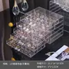 Arte de uñas, anillo de diamantes, joyero, caja de almacenamiento, organizador multifuncional para collares y pendientes, cajón transparente acrílico con compartimentos, organizador de escritorio