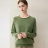 Suéter de Cachemira con Dobladillo Enrollado y Cuello Redondo para Mujer, Manga Larga Raglán, Jersey de Punto, Otoño Invierno, Color Sólido, Holgado, Casual, Versátil