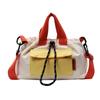Bolso Cubo de Cordón Nuevo Casual Transfronterizo de Color Contrastante, Bolso de Mano Versátil de Tela Oxford, Bolso Cruzado al Hombro, Bolso Tote Pequeño
