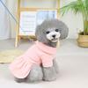 2022 Color Sólido Estilo Fragante Falda de Tracción Ropa Cálida para Mascotas Otoño e Invierno Ropa para Perros Venta al por Mayor Suministros para Mascotas Sin Mangas
