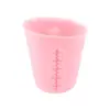 Juego de 3 tazas medidoras de silicona 125 ml 250 ml 500 ml taza medidora semi-transparente visual de doble escala herramienta para hornear