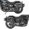 Coche muscle Wolf adecuado para bolsa lateral saikelon RA401 bolsa lateral caja lateral retro modificación bolsa para casco con liberación rápida especial
