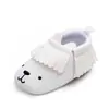 Comércio exterior Novos sapatos foscos para bebê menina pés elásticos macios 0-1 ano sapatos para criança pequena atacado 0919