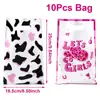 Bolsa de Regalo Portátil Transfronteriza Animales de la Selva Mariposa Sirena Bolsa de Regalo Bolsa de Empaque de Regalo para Fiesta de Cumpleaños Infantil