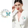 Broche Pin Anti-Exposición para Mujeres, Broche de Perlas Ajustable para la Cintura, Herramienta para Fijar Cinturones, Pin Decorativo para Ropa