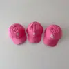 Serie Rosa Popular Coreana Sombreros para Niños Primavera y Verano Gorra de Béisbol para Bebé con Letra P Protección Solar para Niñas